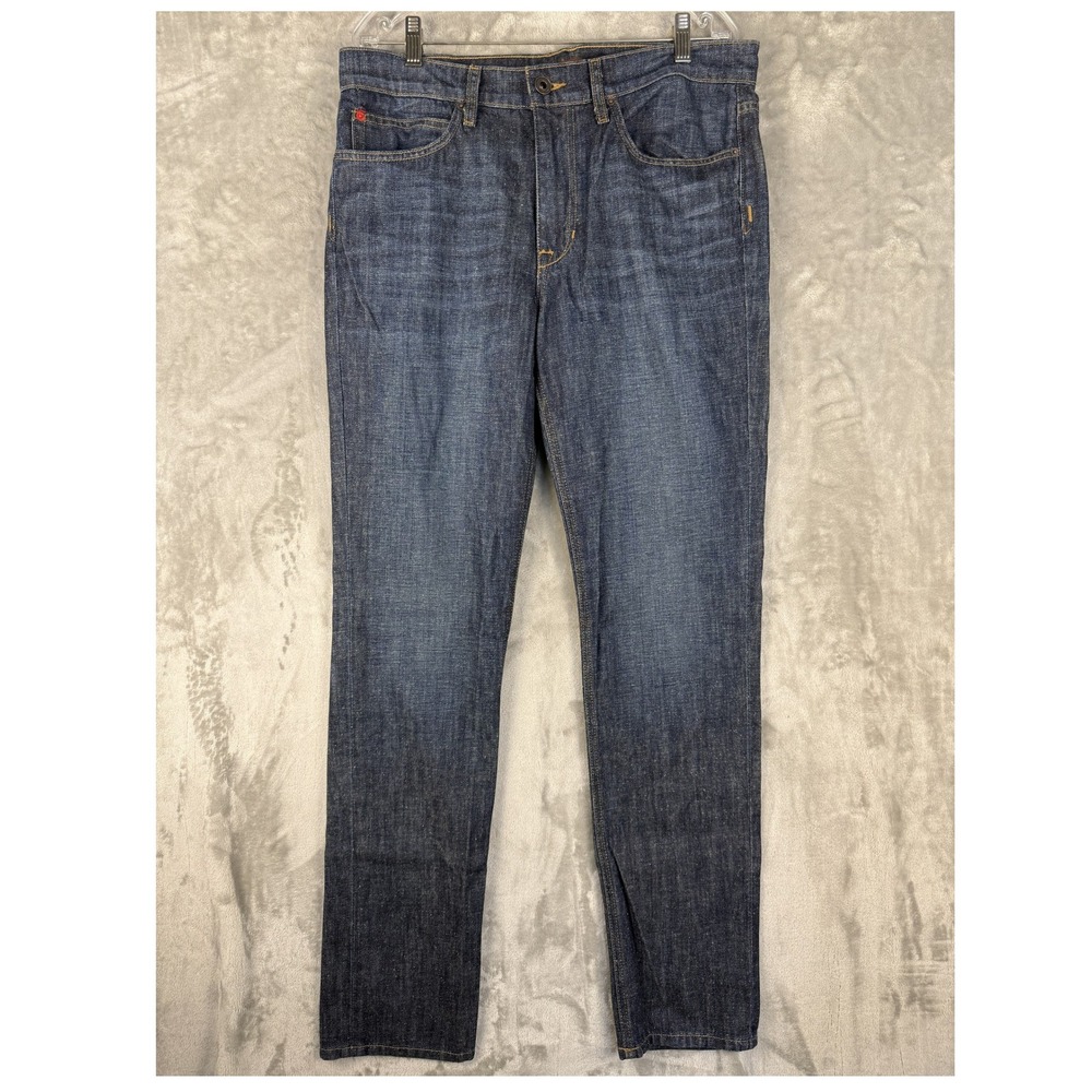 Joes Jeans Men Slouchy Straight Dark Wash Denim Casual Everyday Pants W33